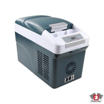 Tragbarer Autokühlschrank, 15 L Volumen , DC12/24 Volt, 40 W, mit Kühlkompressor